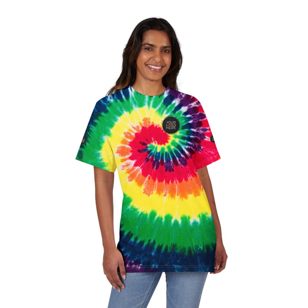 Oversized Tie-Dye T-Shirt (Embroidery) - Image 9