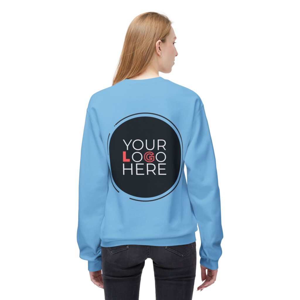 Unisex Midweight Softstyle Fleece Crewneck Sweatshirt - Image 6