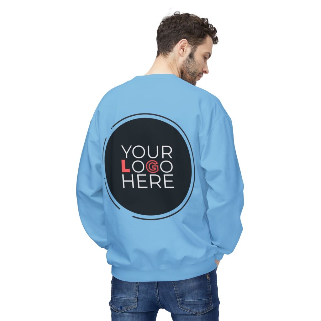 Unisex Midweight Softstyle Fleece Crewneck Sweatshirt - Image 4