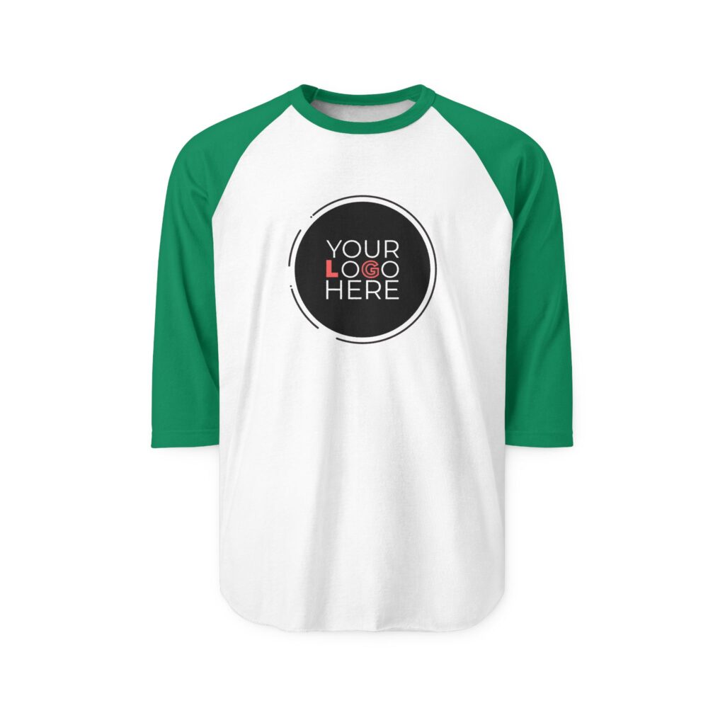 Unisex Three-Quarter Sleeve Raglan Shirt