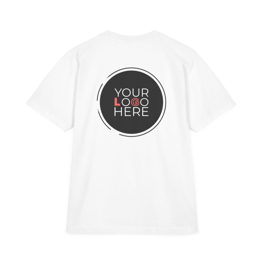 Unisex Garment-Dyed Drop-Shoulder T-Shirt - Image 9