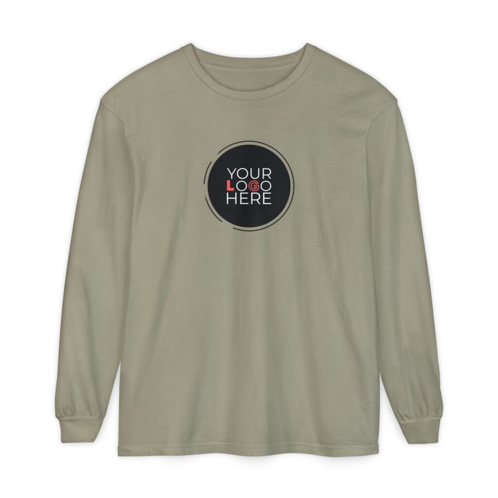 Unisex Garment-Dyed Long Sleeve T-Shirt - Image 43