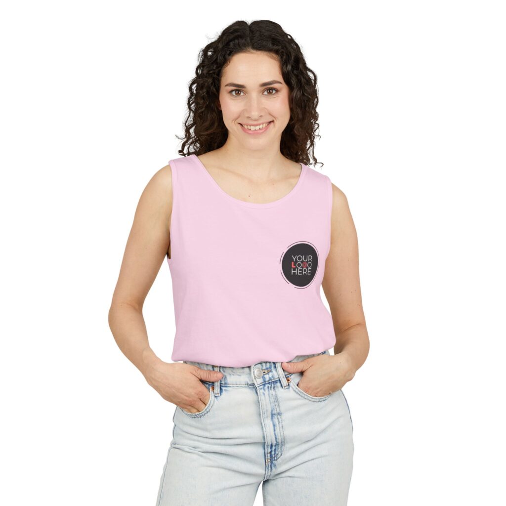 Unisex Garment-Dyed Tank Top - Image 89