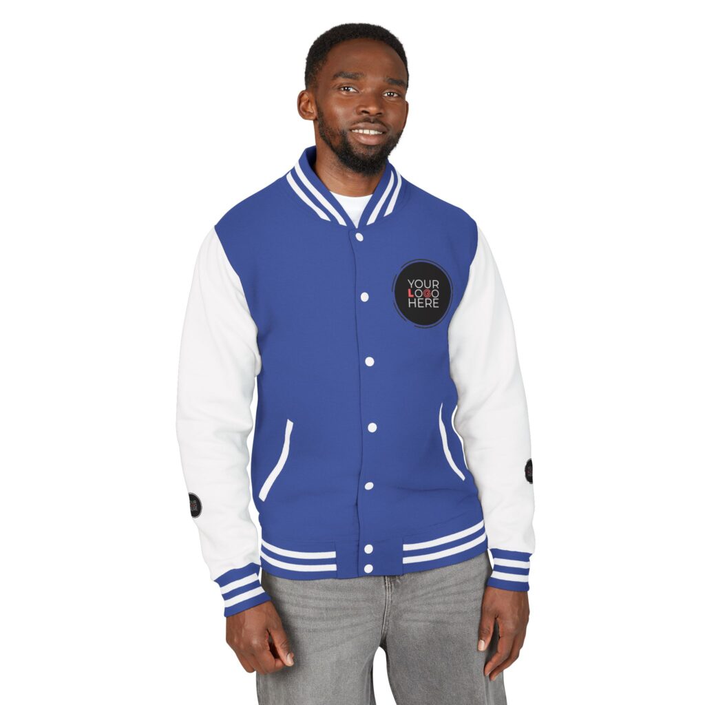 Unisex Heavyweight Letterman Jacket - Image 31