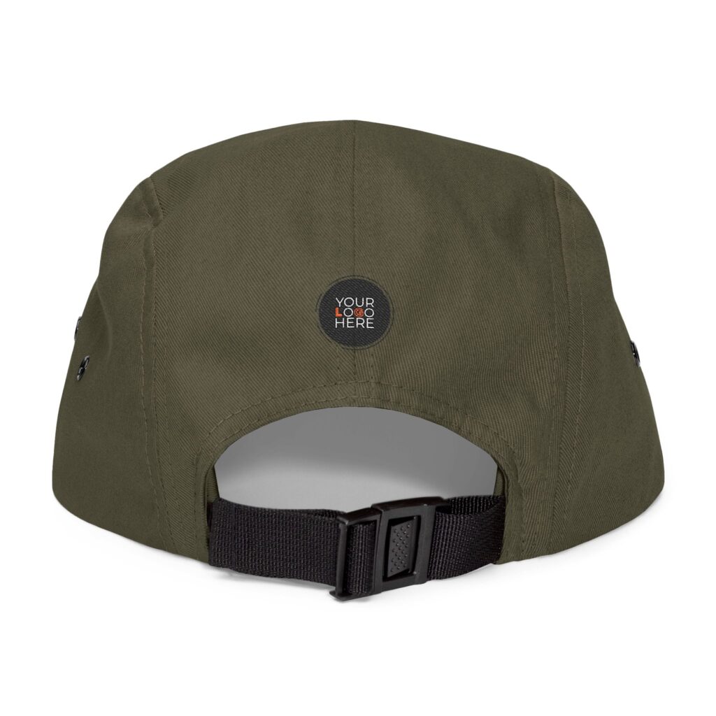 Custom 5 Panel Cap – Embroidery - Image 7