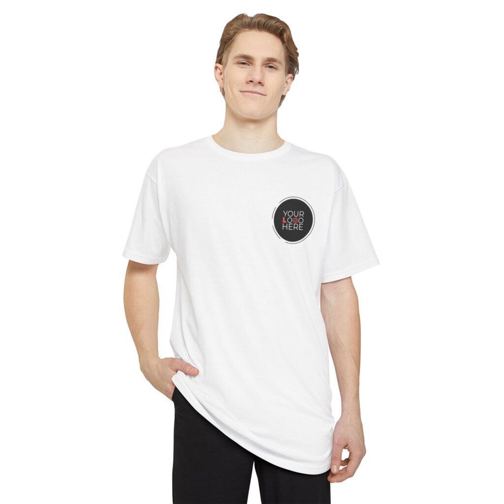 Unisex Long Body Urban Tee - Image 9