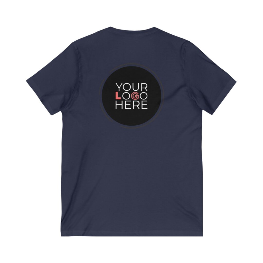Unisex Jersey Short Sleeve V-Neck Tee - Image 22