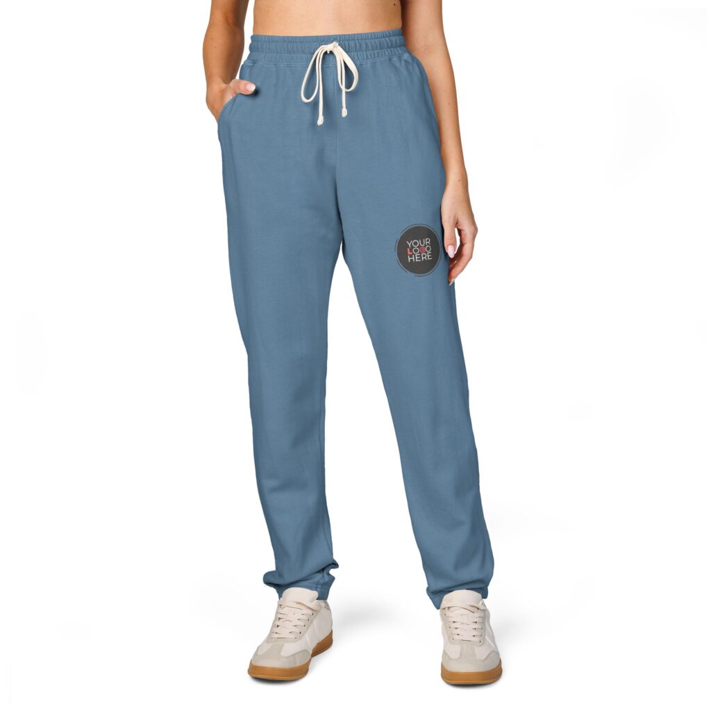 Unisex Garment-Dyed Fleece Sweatpants - Image 45