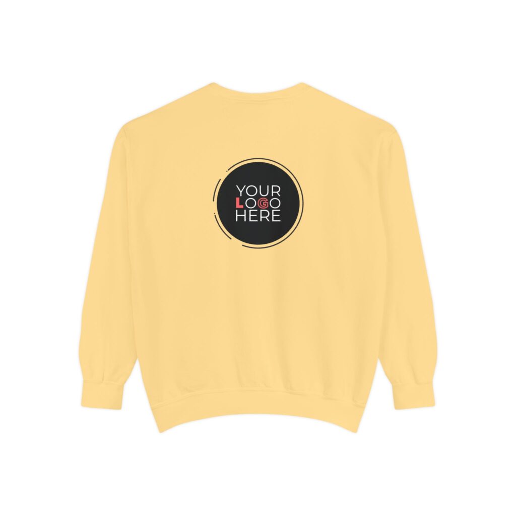 Unisex Garment-Dyed Sweatshirt - Image 2