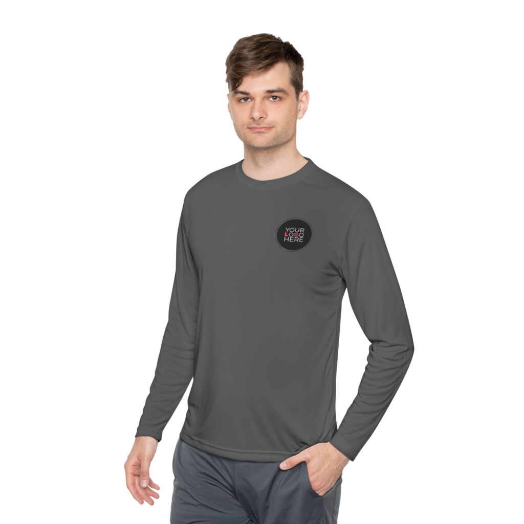 Unisex Lightweight Long Sleeve Tee - Image 11
