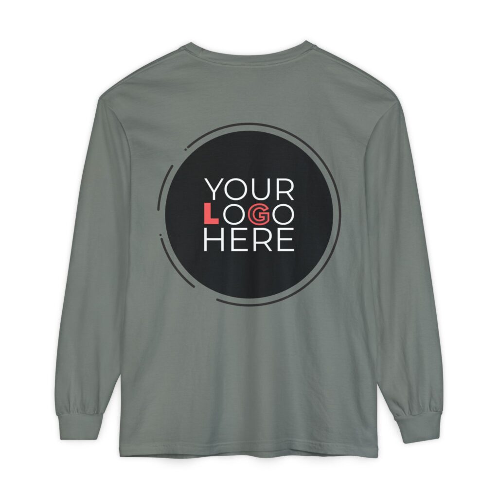 Unisex Garment-Dyed Long Sleeve T-Shirt - Image 51
