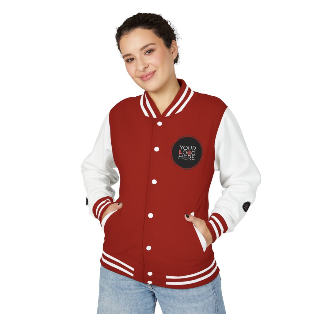 Unisex Heavyweight Letterman Jacket - Image 12