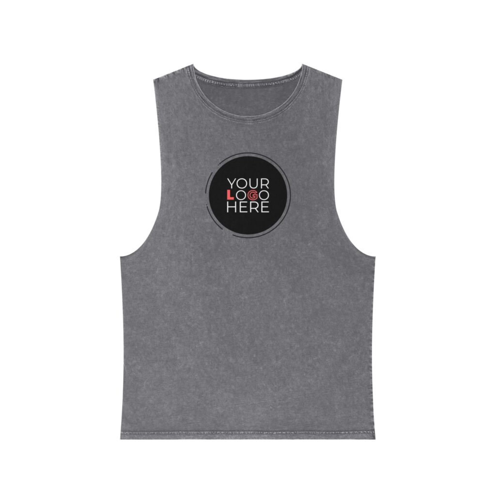 Unisex Stonewash Tank Top - Image 13