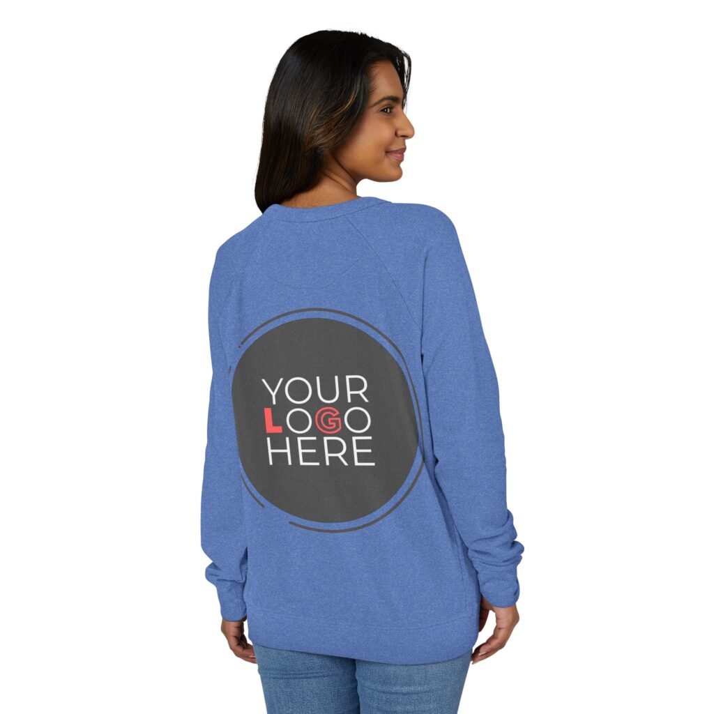 Unisex French Terry Raglan Crewneck - Image 27