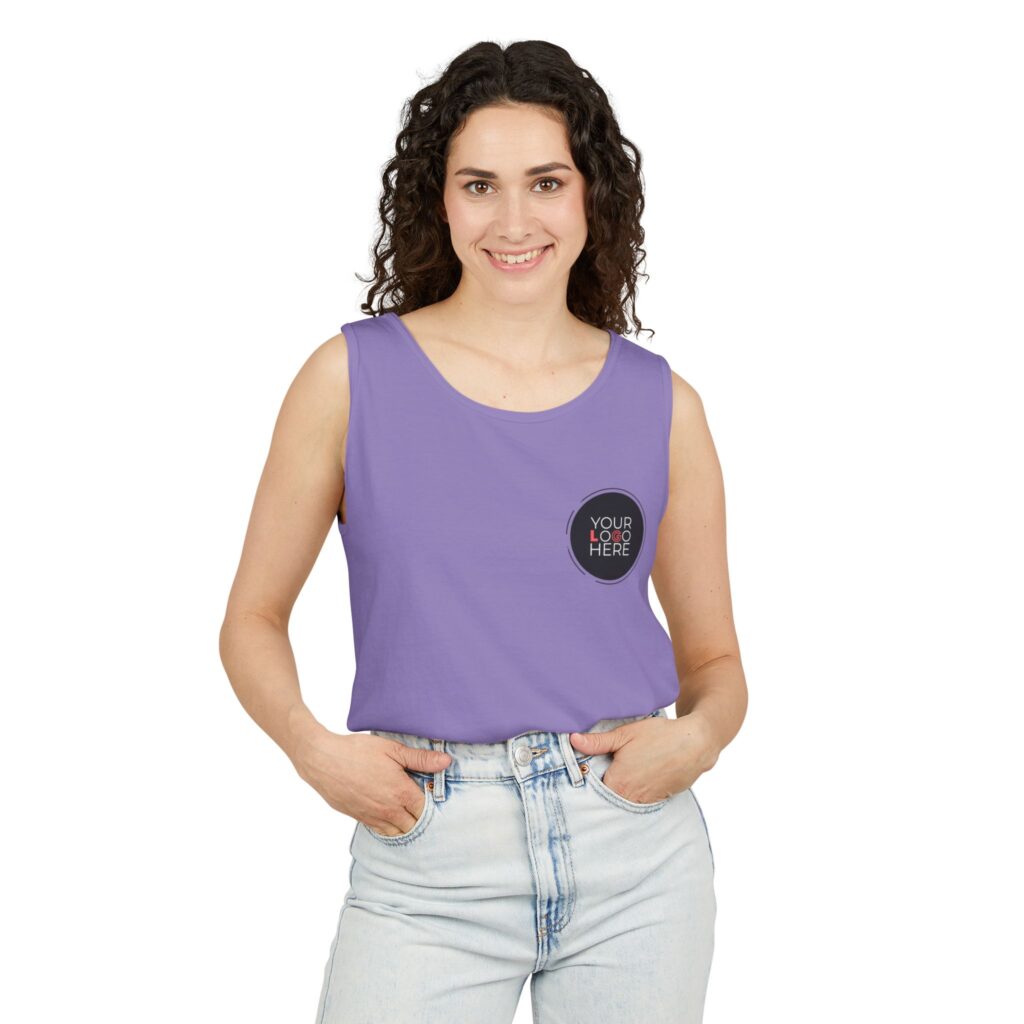 Unisex Garment-Dyed Tank Top - Image 77