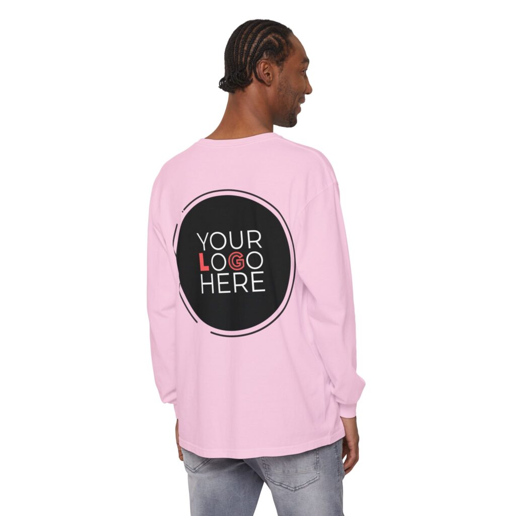 Unisex Garment-Dyed Long Sleeve T-Shirt - Image 102