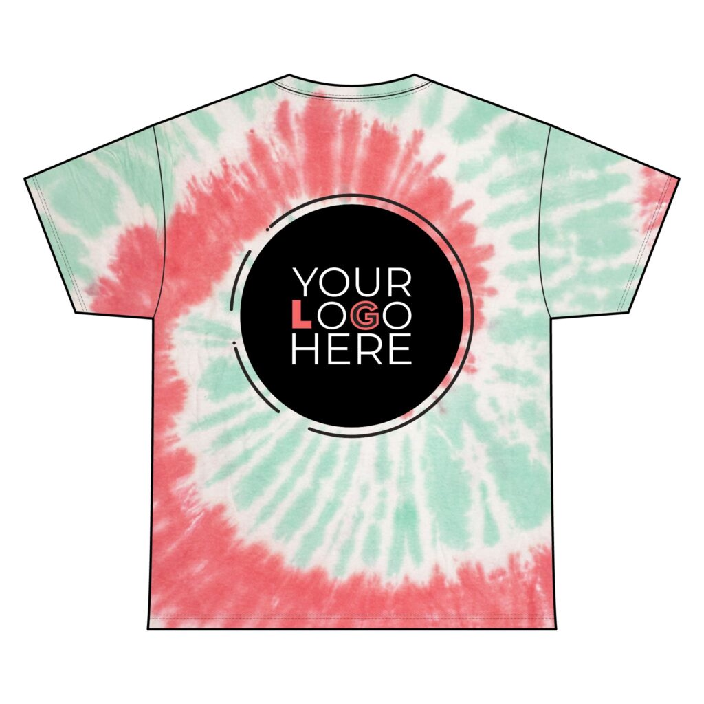 Unisex Tie Dye Cotton Tee - Image 2
