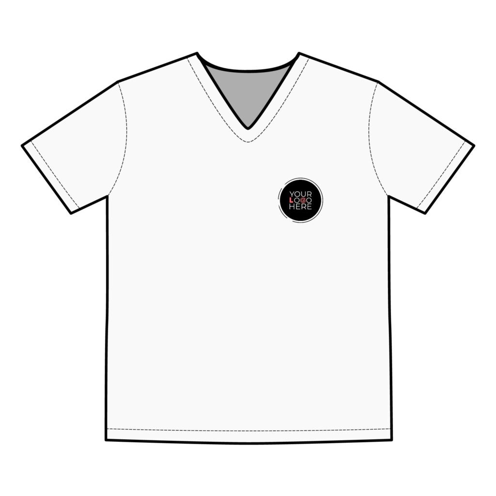 Men'S Staple V Neck Tee