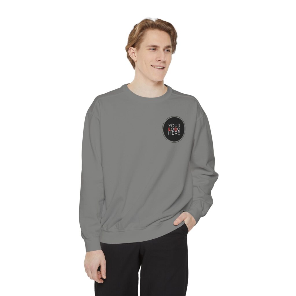 Unisex Garment-Dyed Sweatshirt - Image 31
