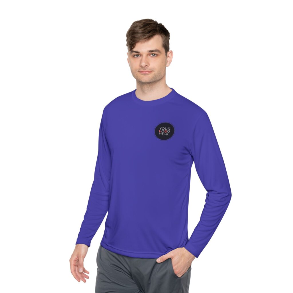 Unisex Lightweight Long Sleeve Tee - Image 43