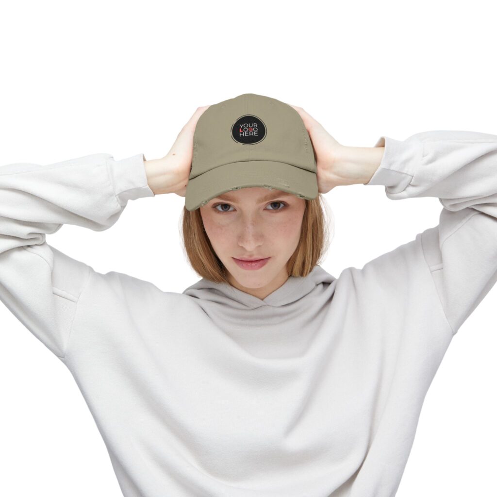 Custom Unisex Distressed Cap - Image 23