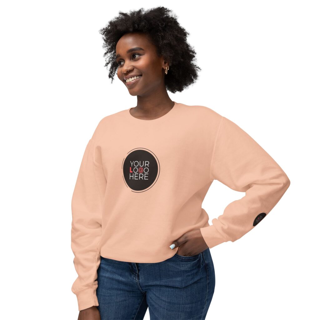 Unisex Lightweight Crewneck Sweatshirt - Image 5